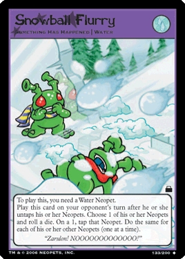Snowball Flurry